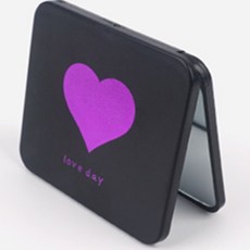 버터코코 하트 접이식 거울 미니손거울제작, 별