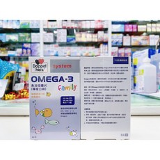 Doppelherz德之寶 Omega-3魚油咀嚼片60錠 檸檬口味 兒童魚油 買一送一, 1個, Omega-3魚油咀嚼片 1盒