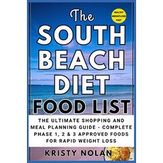 (英文圖書)The South Beach Diet Food List: The Ultimate Shopping and Meal Planning Guide -... 平裝版, Independently Published, 英文