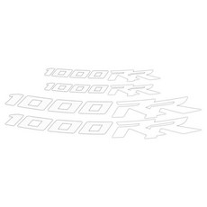 오토바이 휠 스티커 반사 스트라이프 데칼 방수, 1. Decals F, 1개