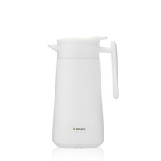 바른락 심플 보온보냉 주전자 물병, 화이트, 800ml, 1개