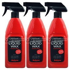 불스원 하이브리드 물왁스, 600ml, 3개