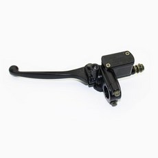 오일캡 유압실린더 오토바이 유압 브레이크 및 클러치 레버 펌프 프론트 마스터 실린더 더트 피트 자전거 쿼드 모페드 고 카트 부품, Left, 1개