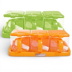 숟가락 양념통 세트 조미료통 설탕 깨 보관함, 1개