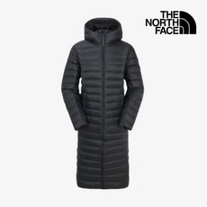 노스페이스 여성 버나비 디테쳐블 다운 코트 NJ1DR89B 1837122, 90(M), 다크그레이