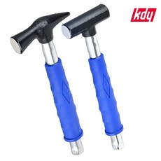 전공함마 고무핸들 장도리 경량 일체형 8oz 소켓망치 plu+019ux, 돌망치형