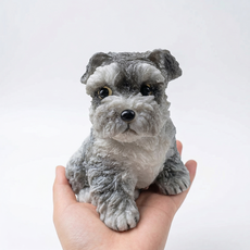 몽드라팡 강아지 말랑이 주물럭 장난감, 1개, 493g, 슈나우져