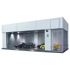 TOMY) tomica GARAGE SILVER WHITE Standard Edition 다카라 토미(TAKARA 토미카 프리미엄