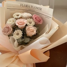 FLORA FLOWER 永生花束 韓系玫瑰花藝設計, 花束