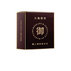 丸龜製套 職人保險套 三合一型 御石紅, 1個, 6片狀