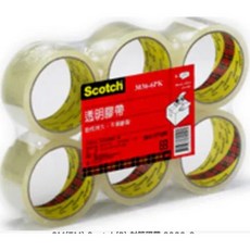 3M Scotch 封箱膠帶 3036-6 高黏性耐用型膠帶, 1個