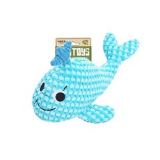 狗狗海洋生物造型玩具 淡藍鯨魚響紙, 淡藍鯨魚, 1個