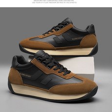 POMTOR 남자 스니커즈 발편한 통굽 남성 운동화