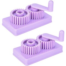 SHIDXIB 2Pcs 크림퍼 크림핑 공구 기계 종이 퀼링 공예 DIY 용품 도구