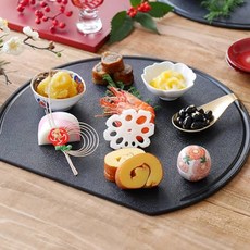 일본 이하라기판 스미노 도마 흠집 안나는 엘라스토머 항균 고무도마 SUMINO, 블랙, 1개