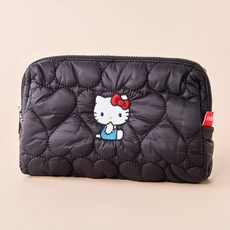 헬로키티 버블 멀티 파우치-블랙