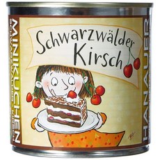 Hanauer 하나우어 미니 케이크 블랙 포레스트 체리 170g, 170 g (1er Pack), Single, 1개