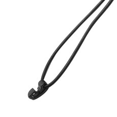 尼龍織帶繩扣戰術固定扣束帶彈力繩掛扣Molle背包水瓶扣織帶夾收納腰帶登山扣環水壺包織帶扣, 1個, 固定扣帶-黑色