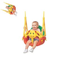 육땨 쿠쿠토이즈 그네 그네봉포함 유아용그네 아기그네의자 실내그네