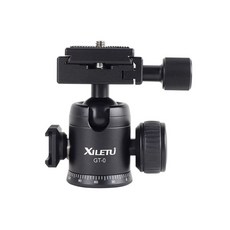 주닉스 XILETU GT-0 카메라 삼각대 파노라마 볼헤드 탈착식 콜드슈, 1개