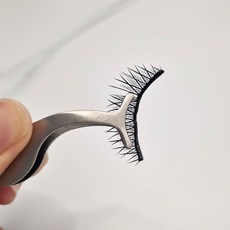 속눈썹집게 도구 족집게 눈썹붙이기 라운드 핀셋
