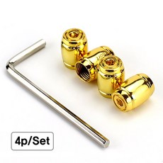 에이치 스토리 프리미엄 함금 타이어 밸브캡 4p세트, 1세트, 골드