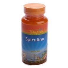 THOMPSON 螺旋藻維生素膳食補充錠, 100顆, 1罐