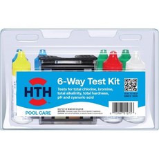 HTH 1275 수영장 관리 6방향 테스트 키트 수질 화학 시험기 100가지, No Size, Test Kit