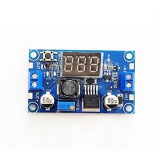 【台灣物聯科技】現貨 20W DC-DC可調降壓模組 LM2596帶電壓表顯示, 1個, 含稅（打統編請備注）