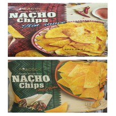 피코크 온더보더 나쵸칩 비프화이타100g + 핫소스100g, 1개