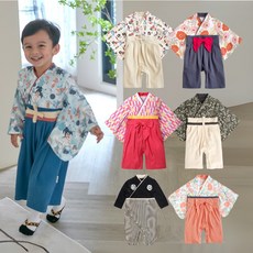 Augelute 寶寶日式和服連身衣 嬰兒造型服 商檢合格 37301