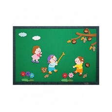 청양 환경꾸미기소품3.(대) 가을-밤따는 아이들 (1 sty*956Wu, 1개