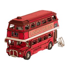 Rolife 若態 櫻花之旅 電車 DIY 木製拼裝模型, 1個, 倫敦巴士