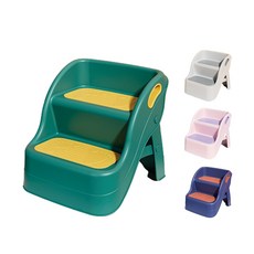 兒童折疊階梯, 紅藍色, 1個