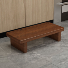 實木腳踏凳 鋼琴腳凳 浴室廚房洗衣機腳踩墊高, 防水咖啡色