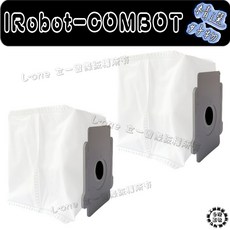適用 iRobot 副廠耗材組：主刷、邊刷、濾網、拖布, 1個, 活性碳塵袋-2入,Combo j7+