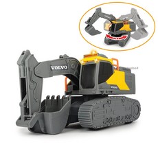 라이트 사운드 기능 23cm 굴착기 유아용 건설 포크레인 차량