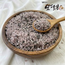 힘찬농부오달봉 25년 햅쌀 국산 안토시안 7분도 흑백미, 1개, 2kg