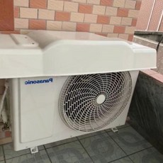에어컨 실외기 커버 햇빛 가리개 절전 바람막이, damop 에어컨실외기커버 화이트