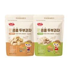 베베스트 처음먹는 콩콩 두부과자 오리지널/인절미, 오리지널, 1개, 20g