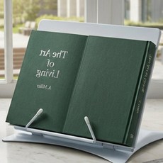 채우기 깔끔한 독서대 책고정클립, 브라운