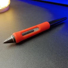 Wacom Pro Pen 2 스타일러스용 다채로운 펜 그립 Wacom용 펜 케이스 드로잉 펜은 포함되지 않음, 03 Red