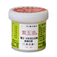 豐生 紫玉油 治筋通血油膏, 1個, 25g