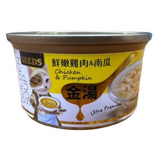 鮮嫩雞肉&南瓜 金湯貓罐, 80g, 24個