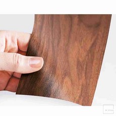 엠비아6 인테리어 몰딩시트 10cmX2.5m 초코월넛 걸레받이필름