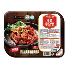 야식만참 숯불통닭발, 1개, 400g