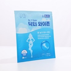 닥터 와이존 물 놀이 수영 여성용 와이존 방수 밴드 무자극, 닥터 와이존 L, 3개
