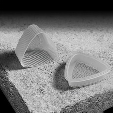 비즈쿡 밥 몰드, 1개, 둥근 삼각