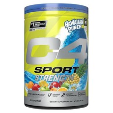 C4 鍛鍊前配方 莓果藍颱風口味, 1罐, 406g