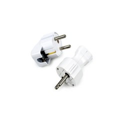 정그리마켓 국산 220V 접지 플러그 ㄱ자 일자 안전인증 접지어댑터 전기플러그, ㅡ접지, 1